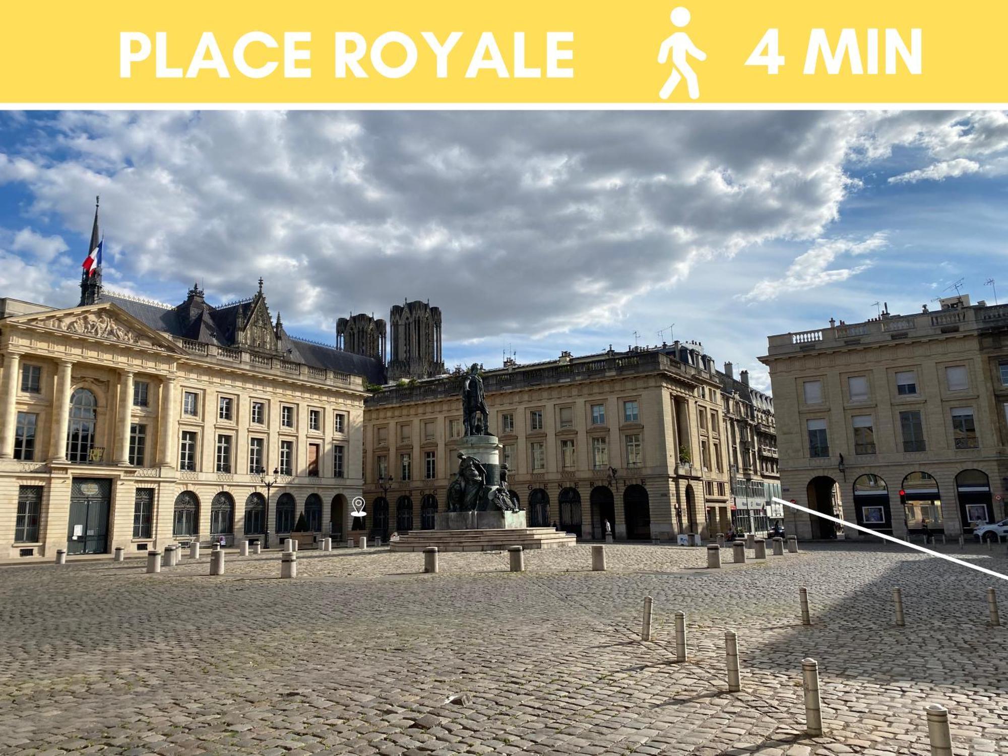 Le Forum - Hyper Centre - Parking Reims Exterior foto